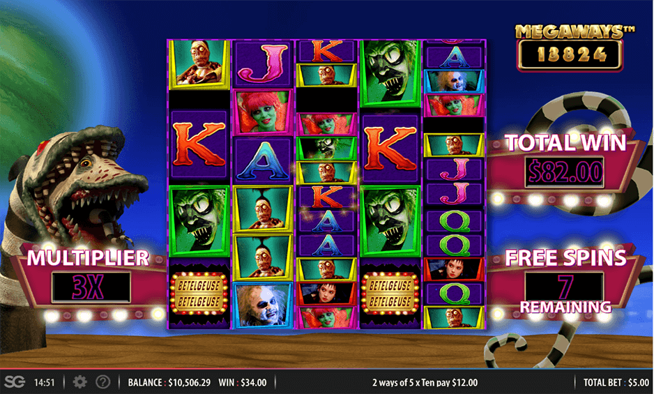 Beetlejuice Megaways slot
